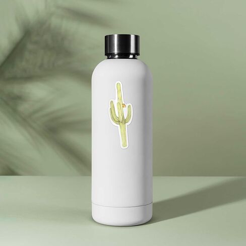 Saguaro Cactus Sticker for Hydroflask - Cute Southwest Decals for Laptop - Tucson, Phoenix, & Saguaro National Park Souvenirs in Saudi Arabia