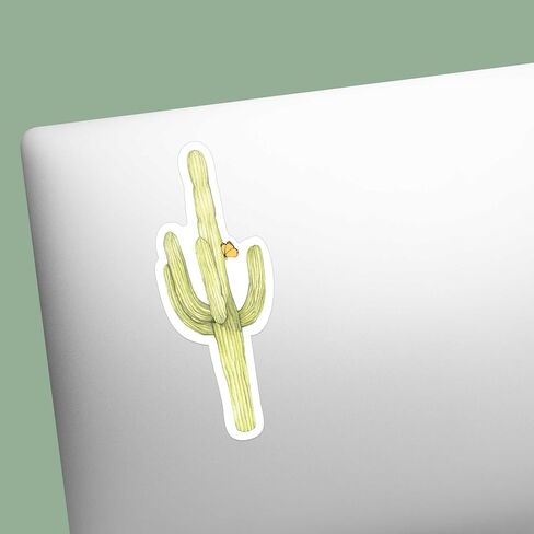 Saguaro Cactus Sticker for Hydroflask - Cute Southwest Decals for Laptop - Tucson, Phoenix, & Saguaro National Park Souvenirs in Saudi Arabia