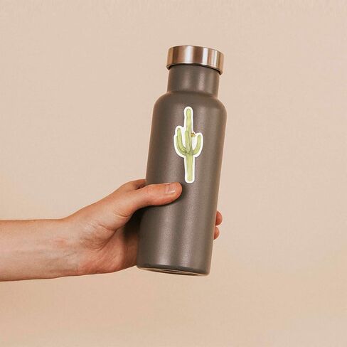 Saguaro Cactus Sticker for Hydroflask - Cute Southwest Decals for Laptop - Tucson, Phoenix, & Saguaro National Park Souvenirs in Saudi Arabia