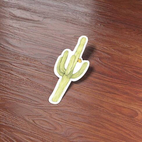 Saguaro Cactus Sticker for Hydroflask - Cute Southwest Decals for Laptop - Tucson, Phoenix, & Saguaro National Park Souvenirs in Saudi Arabia