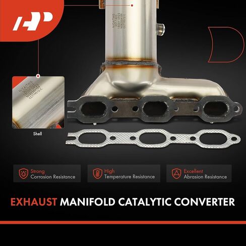 A-Premium Left and Right 2-PC Exhaust Manifold Catalytic Converter Kit Direct-Fit Compatible with Dodge Grand Caravan, Journey, Avenger & Chrysler Town & Country, Pacifica, 3.5L 4.0L, EPA Compliant in Saudi Arabia