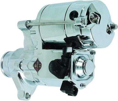 OEG Parts New Chrome Starter Compatible with Harley Davidson 1584cc 2006-2014 3161906, SHD0013-C, 31619-06A, 428000-3490, SHD0013C, 41052330 in Saudi Arabia