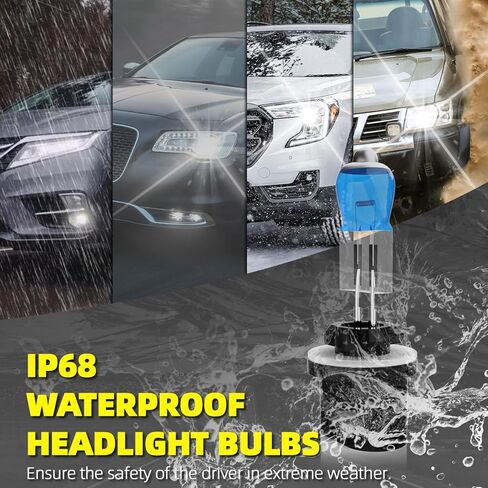 Headlight Bulbs Fit For Nissan Titan 2017-2019, 9005 H11 High Low Beam H11 Fog Lights Combo, Super Bright 5500K White Light High Performance Halogen Light Bulbs, 6PCS in Saudi Arabia