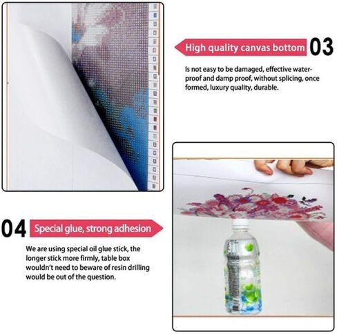 مجموعة VOAA للرسم الفني الماسي 5D للمدينة الأوروبية - طلاء DIY مع فن الماس التجريدي الدائري الكامل، مجموعة تطريز ديكور المنزل مع القماش والأدوات والألماس المتلألئ - 12 × 16 بوصة in Saudi Arabia