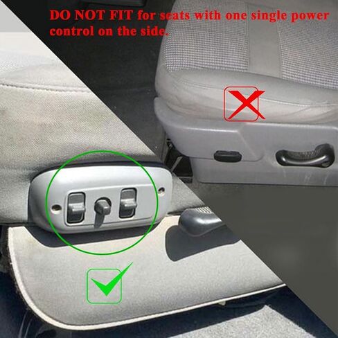NLQR Front Driver & Passenger Sides Bottom & Foam Cushions Replacement Cloth Seat Covers Gray Compatible with Dodge Ram 1500 2500 3500 4500 5500 20062007 2008 2009 2010 in Saudi Arabia