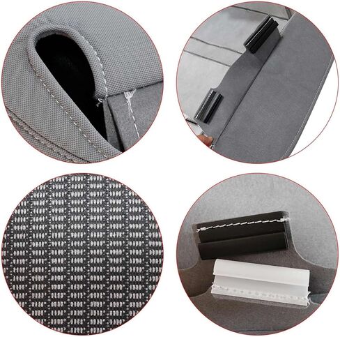 NLQR Front Driver & Passenger Sides Bottom & Foam Cushions Replacement Cloth Seat Covers Gray Compatible with Dodge Ram 1500 2500 3500 4500 5500 20062007 2008 2009 2010 in Saudi Arabia