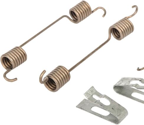 KarParts360 For Chevy Silverado 3500 HD 2015 16 17 18 2019 Parking Brake Hold Down Spring Kit | Rear | 1.97 inches / 50 millimeters Required Shoe Width | With Springs/Pins/Cups in Saudi Arabia