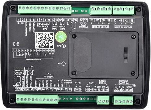Genset Control Module LXC6120N Diesel Generator Remote Auto Start Controller in Saudi Arabia