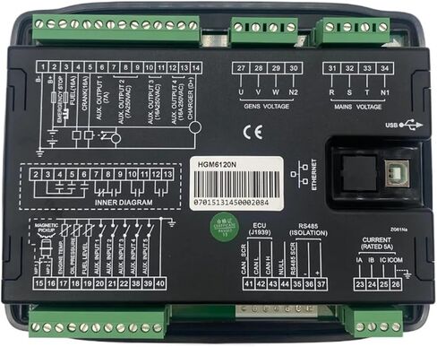 HGM6120N Generator Controller Display Control Pannel in Saudi Arabia