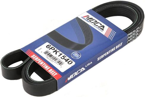 6PK1540 Serpentine Belt fit 1998-2002 for Toyota Corolla 1.8L, 2001-2006 for BMW X5 & 330Ci 3.0L, 2002-2005 for BMW 320i 2.2L, 1998-2000 for Chevrolet Prizm 1.8L, 1993 for Asuna Sunfire 1.8L in Saudi Arabia