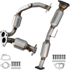 Front Rear Catalytic Converter Compatible with Ford Ranger 2001-2003 4.0L V6(OEM/OBD-Ⅱ Replacement Catalytic Convertor) in Kuwait