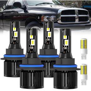 For 2014-2020 Dodge Durango light Bulbs, 9005 High Beam 9005 Low Beam H11 Fog Light Turn signal Lights Combo, 8PCS in Kuwait