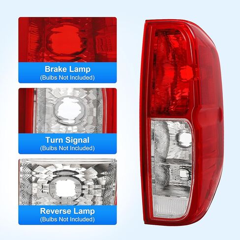 مجموعة مصابيح الذيل ELH متوافقة مع 2005-2021 05-21 Nissan Frontier / 2009-2012 09-12 سوزوكي خط الاستواء تقليم الكروم على الجانب الأيسر والجانب الأيمن in Saudi Arabia