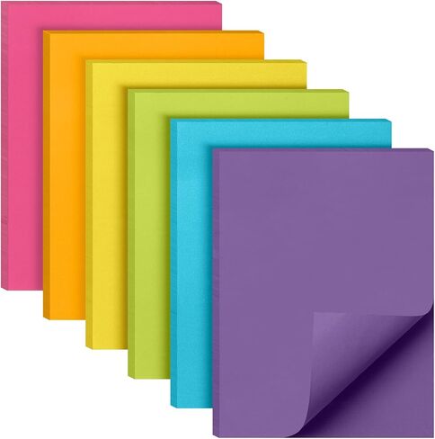 Mr. Pen Sticky Notes, 3'x4', 6 Pads, Multicolor, 360 Sheets, Reusable Without Residue in Saudi Arabia