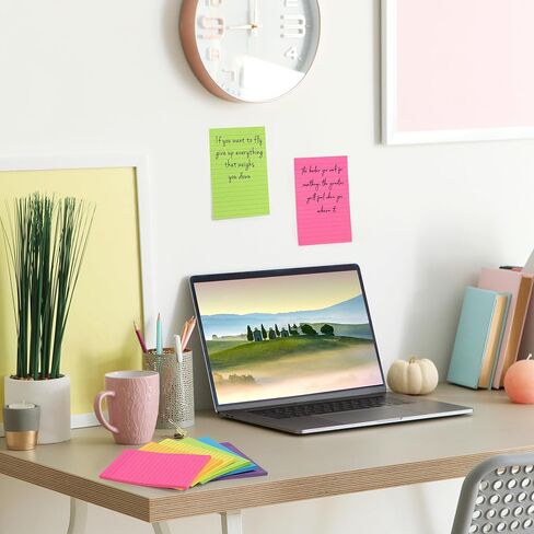 Mr. Pen Sticky Notes, 3'x4', 6 Pads, Multicolor, 360 Sheets, Reusable Without Residue in Saudi Arabia