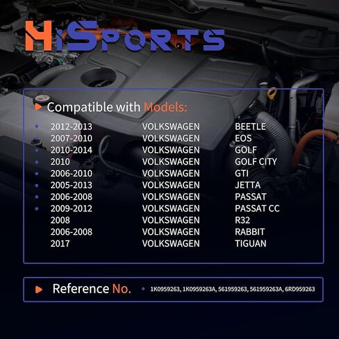 مقاوم محرك منفاخ HiSport HVAC - متوافق مع Volkswagen Jetta 2005-2014 Passat 2006-2010 Tiguan 2009-2017 Beetle Golf CC Eos GTI R32 Rabbit استبدال 1K0959263A in Saudi Arabia