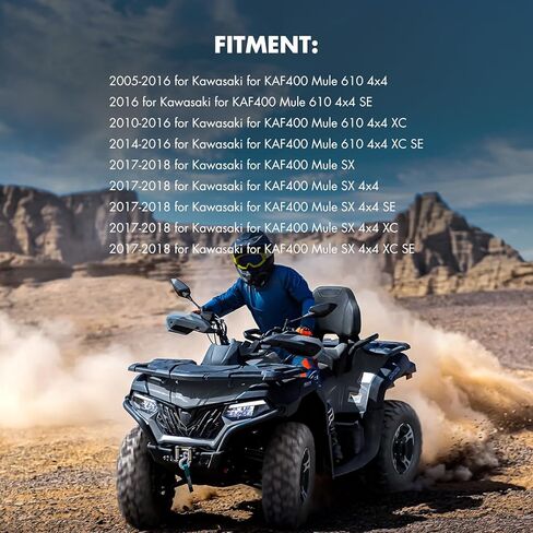 استبدال مجموعة عمود محرك المحور الأمامي الأيسر الأيمن لـ Kawasaki KAF400 Mule 610 4x4 2005-2016 لـ Kawasaki KAF400 Mule 610 4x4 SE 2016 لـ Kawasaki KAF400 Mule 610 4x4 XC 2010-2016 in Saudi Arabia