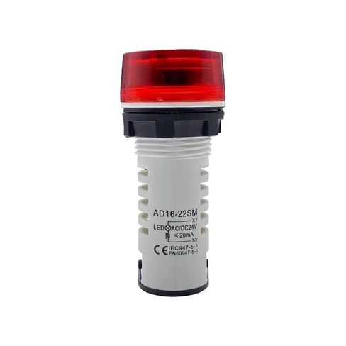 AD16-16/22/30SM Flash Buzzer LED Intermittent Sound Intermittent Alarm AC/DC 220V24V12V(16mm Green 220V) in Saudi Arabia