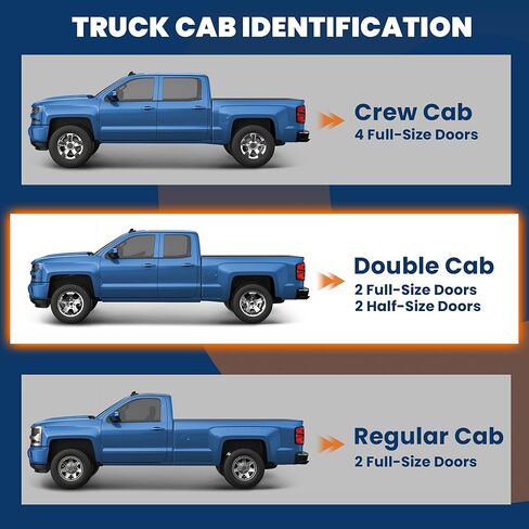 6 inches Running Boards Compatible for 2019-2024 Chevy Silverado/GMC Sierra 1500 2500HD 3500HD Crew Cab Side Steps Nerf Bar in Saudi Arabia