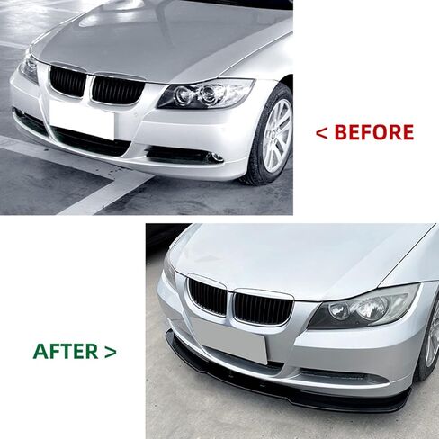 المصد الأمامي سبويلر الشفاه كيت لسيارات BMW 3 Series E90 E91 320i 330i 325i 320d 330xi 335xi 2005-2008 in Saudi Arabia