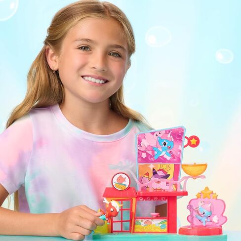 Jazwares Mermicorno: Starfall Octokyo Playset - 2 Mermicorno Figures, 4 Accessories, 3 Areas of Play - Ages 5+ - Officially Licensed Product in Saudi Arabia