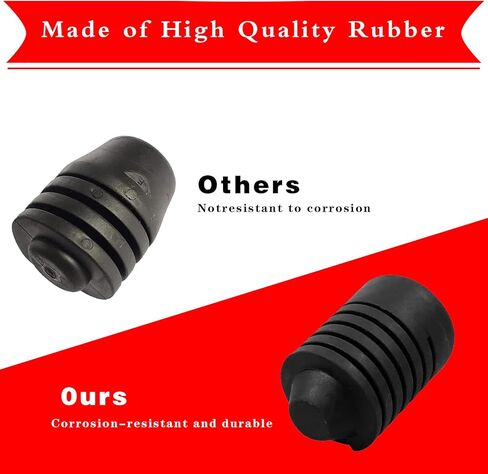 ijuicy 2 PCS Hood Stop Rubber Bumpers, Hood Stop Bumper Buffer Rubber Block, OEM: 90541-15019 Replacement Parts, Compatible with Teana Sunny Bluebird Tiida Sylphy and More (Black) in Saudi Arabia