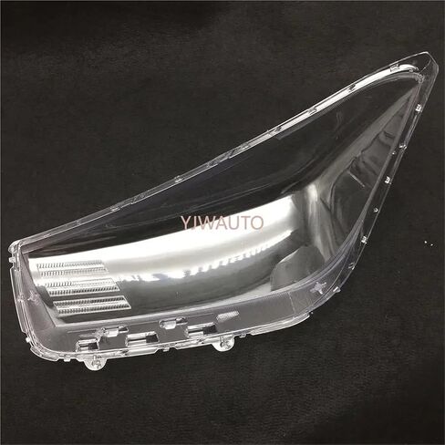 Compatible For Kia Pegas 2017 2018 2019 Headlamp Cover Car Headlight Lens Glass Replacement Clear Front Lamp Auto Shell(1 Pcs Left Side) in Saudi Arabia