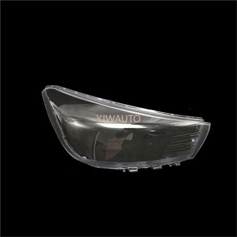 Compatible For Kia Pegas 2017 2018 2019 Headlamp Cover Car Headlight Lens Glass Replacement Clear Front Lamp Auto Shell(1 Pcs Left Side) in Saudi Arabia