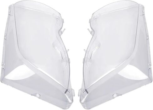 Compatible For BMW E46 Serie 3 4Door 2002-2005 Car Headlight Covers Lampshade Headlamp Shell Guards Housing Automobile Accessories(Left) in Saudi Arabia