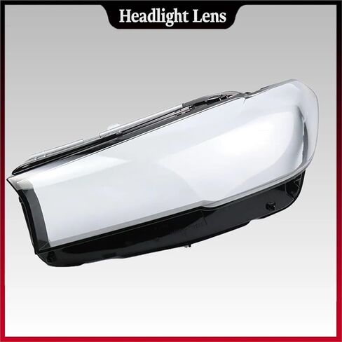 Compatible For BMW 5 Series G30 G38 2021 2022 2023 Car Front Headlight Lampshade Transparent Lampshell Lens Cover(Right Side) in Saudi Arabia