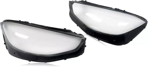 متوافق لمرسيدس بنز S فئة غطاء مصباح W223 V223 S450 S500 S560 S600L 2021-2023 كشافات عاكس الضوء عدسة المصباح الأمامي غطاء قذيفة in Saudi Arabia