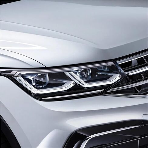 متوافق مع VW Tiguan L 2022 رئيس ضوء غطاء المصباح الظل شفاف عاكس الضوء المصباح قذيفة الزجاج العضوي استبدال أجزاء اليسار in Saudi Arabia