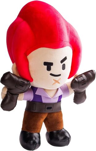 P.M.I. Brawl Stars Plush | 8-Inch Soft & Huggable Stuffed Toy | Collectible Plushie of Leon, El Primo, Colt, or Spike Mystery Pack at Random | Official Licensed Brawler Plush for Fans & Kids in Saudi Arabia