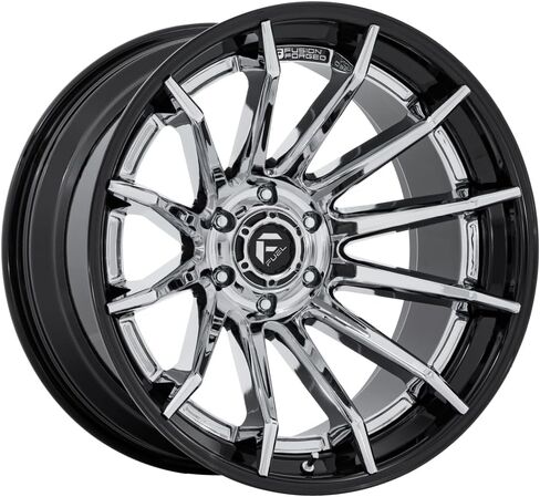 FUEL OFF-ROAD FC403 BURN 22X10 6X5.5 4.79-18mm MATTE BLACK WITH CANDY RED LIP - FC403MQ22106818N in Saudi Arabia