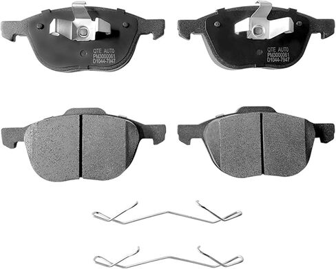 PM Auto Front Brake Pads Replacement For 13-18 Ford C-MAX, 13-19 Ford Escape, 05-07 12-18 Ford Focus, 04-13 Mazda 3, 06-10 12-15 Mazda 5, 08-10 12 13 Volvo C30, 06-09 12 13 Volvo C70, 4PC Brakes Pads in Saudi Arabia
