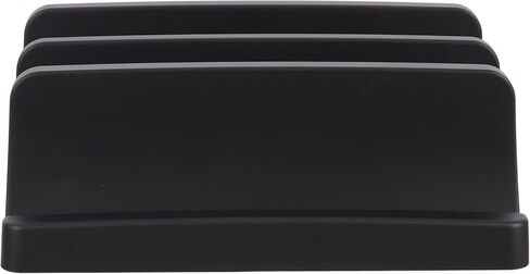 Laptop Desktop Storage Rack Plastic Laptop Holder Vertical Laptop Stand in Saudi Arabia