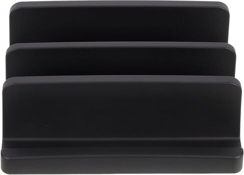 Laptop Desktop Storage Rack Plastic Laptop Holder Vertical Laptop Stand in Saudi Arabia