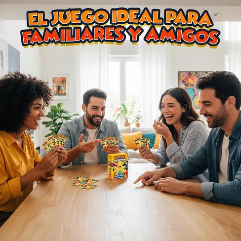 ¿Quién لو هاريا؟ لعبة اللوحة باللغة الإسبانية للعائلة والأصدقاء والكبار والمراهقين | Juego de Cartas Divertido para Party، ليلة اللعبة، السفر، عيد الميلاد | Juego de mesa هدية مثالية لأي مناسبة in Kuwait