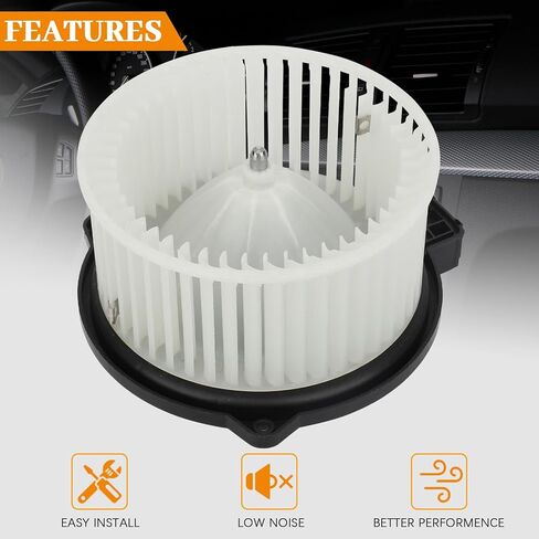 700296 محرك منفاخ أمامي لسخان HVAC يعمل بالتيار المتردد مع قفص مروحة مناسب لمازدا 3 L4 2.0L-2.5L 2014-2018، لمازدا CX-5 L4 2.0L-2.5L 2013-2016 in Kuwait