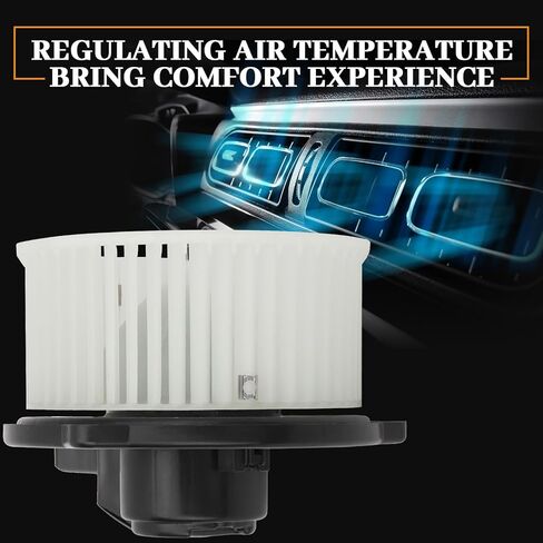 700296 محرك منفاخ أمامي لسخان HVAC يعمل بالتيار المتردد مع قفص مروحة مناسب لمازدا 3 L4 2.0L-2.5L 2014-2018، لمازدا CX-5 L4 2.0L-2.5L 2013-2016 in Kuwait