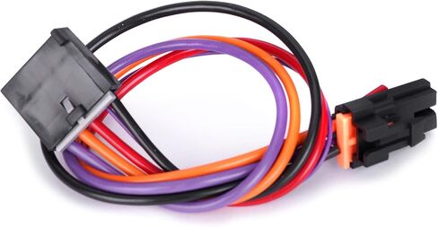 MOCA Blower Motor Resistor Kit with Harness Fit 05-09 for Buick Allure & 04-13 for Chevrolet Impala & 03-06 for GMC Yukon XL 2500 & 04-08 for Pontiac Grand Prix w/Automatic Air Conditioning Controls in Saudi Arabia