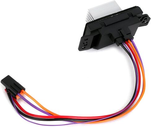 MOCA Blower Motor Resistor Kit with Harness Fit 05-09 for Buick Allure & 04-13 for Chevrolet Impala & 03-06 for GMC Yukon XL 2500 & 04-08 for Pontiac Grand Prix w/Automatic Air Conditioning Controls in Saudi Arabia