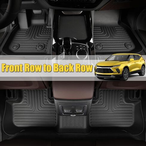 for Hyundai Tucson Hybrid Floor Mats 2022 2023 2024 2025 2026(Not PHEV), TPE All Weather Car Floor Cargo Liner Anti-Slip Waterproof Easy to Clean Durable Accessories in Saudi Arabia