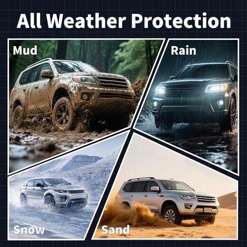 for Hyundai Tucson Hybrid Floor Mats 2022 2023 2024 2025 2026(Not PHEV), TPE All Weather Car Floor Cargo Liner Anti-Slip Waterproof Easy to Clean Durable Accessories in Saudi Arabia