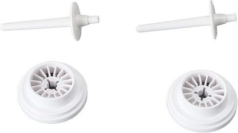 WALFRONT 4Pcs Spool Pin Cap Set, Plastic Spool Pin Caps for Sewing Machine, Secure Thread Management, Smooth Operation for Quilting and Crafts in Saudi Arabia