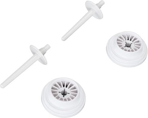 WALFRONT 4Pcs Spool Pin Cap Set, Plastic Spool Pin Caps for Sewing Machine, Secure Thread Management, Smooth Operation for Quilting and Crafts in Saudi Arabia