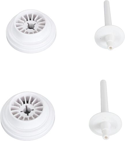 WALFRONT 4Pcs Spool Pin Cap Set, Plastic Spool Pin Caps for Sewing Machine, Secure Thread Management, Smooth Operation for Quilting and Crafts in Saudi Arabia