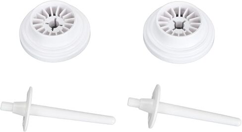 WALFRONT 4Pcs Spool Pin Cap Set, Plastic Spool Pin Caps for Sewing Machine, Secure Thread Management, Smooth Operation for Quilting and Crafts in Saudi Arabia
