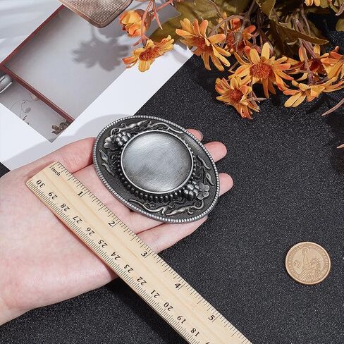 إبزيم حزام فارغ DIY طراز عتيق من WEBEEDY للنقش in Kuwait