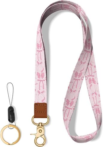 Lanyard for Keys, Cute Keychain Long Keychain Neck Lanyard Key Chain Women for ID Badges Holders Wallet Car Keys in Saudi Arabia